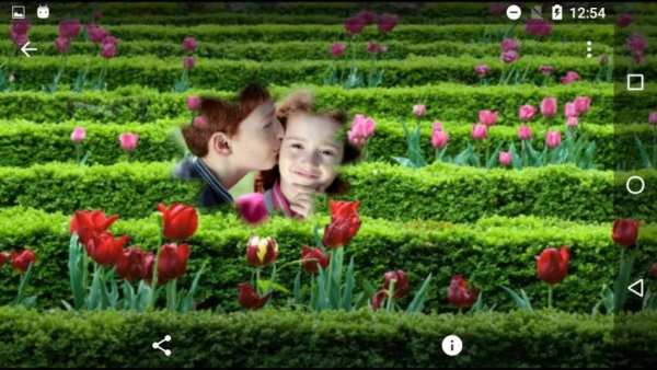 Garden Photo Frame Multi screenshot 1