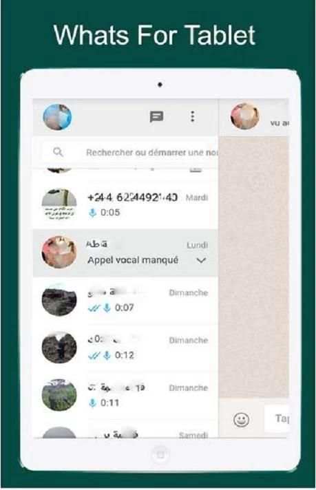 واتس اب للتابلت screenshot 1