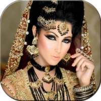 Bridal Photo Makeup Jewellery