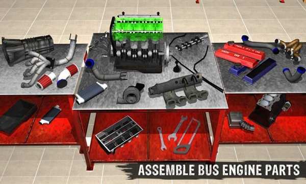 Bus Mechanic Garage - Engine Overhaul Repair Shop screenshot 16