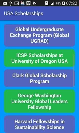 USA Scholarship скриншот 1