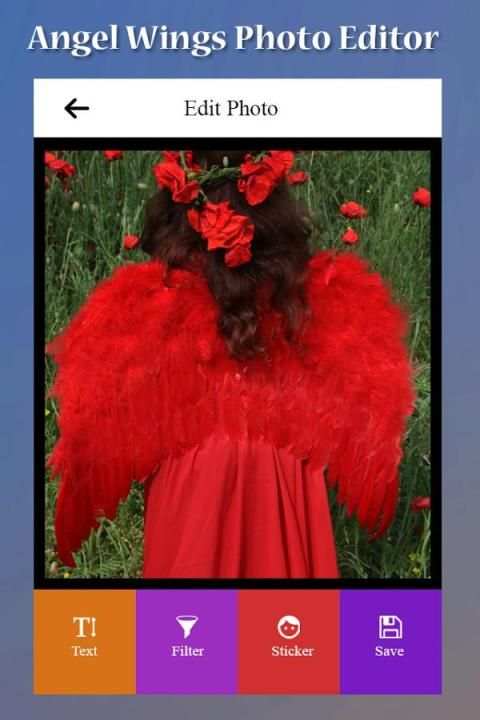 Angel Wings Photo Editor 1 تصوير الشاشة