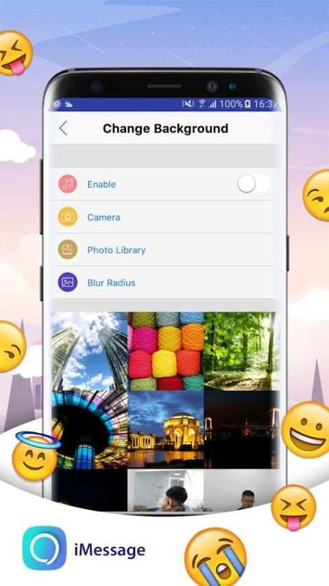 Messenger for iPhone 8 screenshot 1