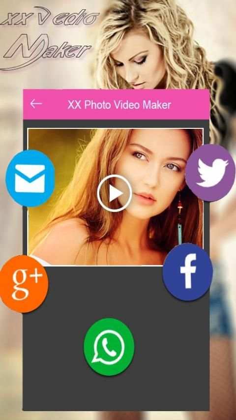 XX Movie Maker Mini - XX Video Photo Maker 1 تصوير الشاشة