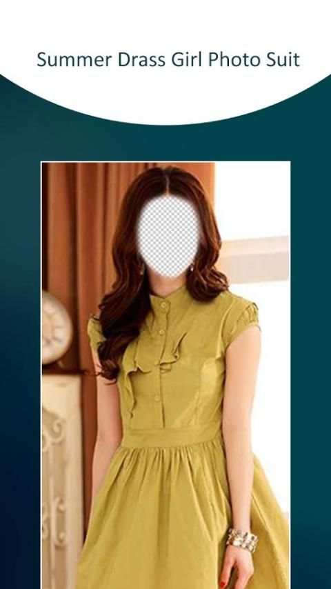 Summer Dress Girl Photo Suit screenshot 1