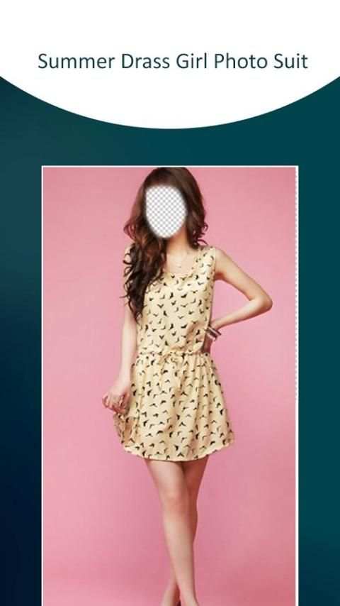 Summer Dress Girl Photo Suit screenshot 4