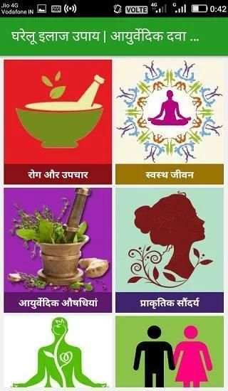 घरेलू इलाज उपाय आयुर्वेदिक दवा और नुस्खे से उपचार 6 تصوير الشاشة