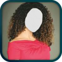 Girls Curly Hair Photo Suit on 9Apps