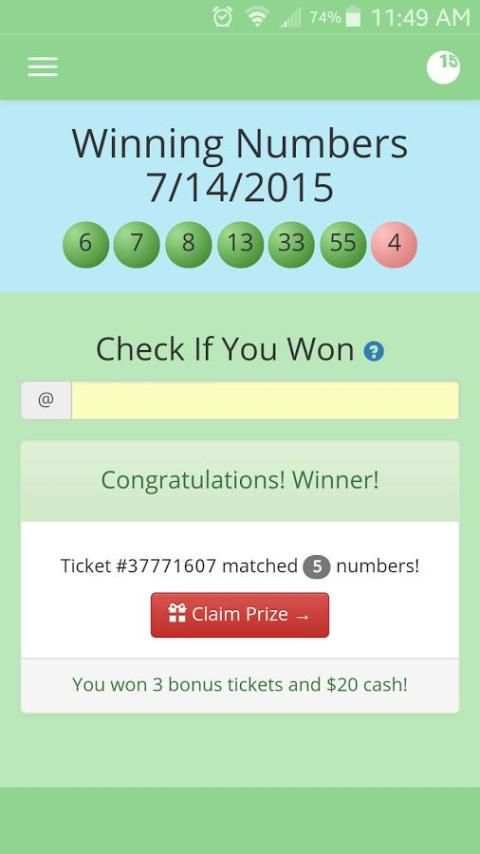 BoxLotto Free Lotto скриншот 2