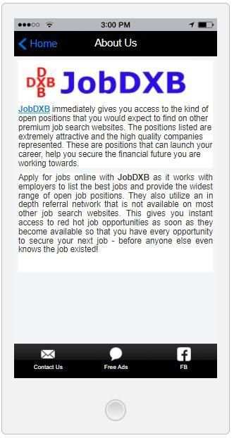 JobDXB screenshot 2