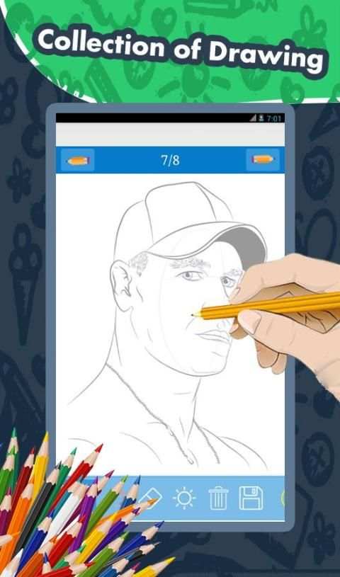 How To draw WWE Catchers 1 تصوير الشاشة