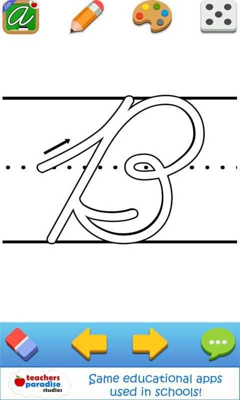ABC Kids Cursive Writing ZBC* screenshot 4