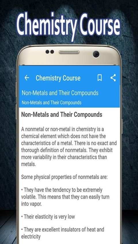 Chemistry Course скриншот 2