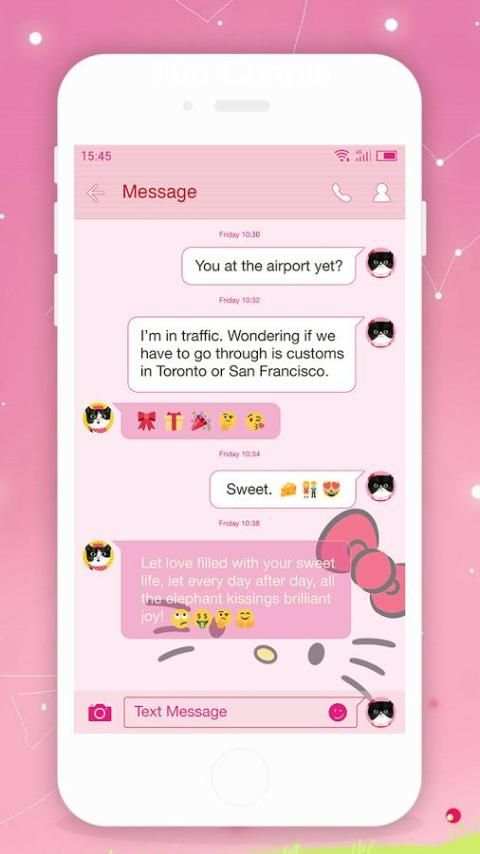Cutey 3 - One Sms screenshot 6