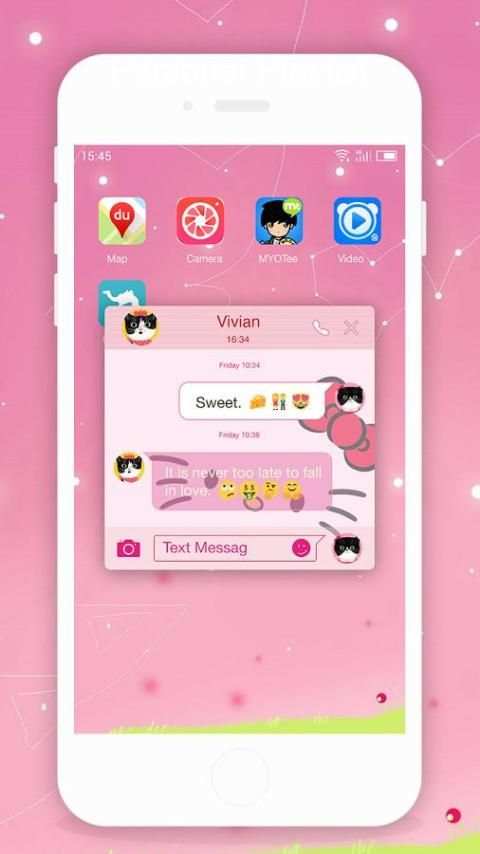 Cutey 3 - One Sms screenshot 1