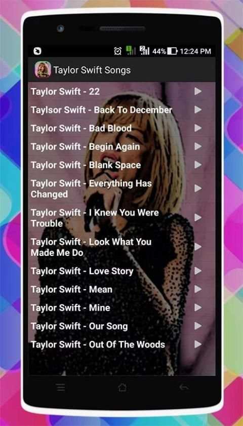 Taylor Swift Songs screenshot 1