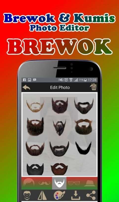 Brewok dan Kumis Photo Editor screenshot 5