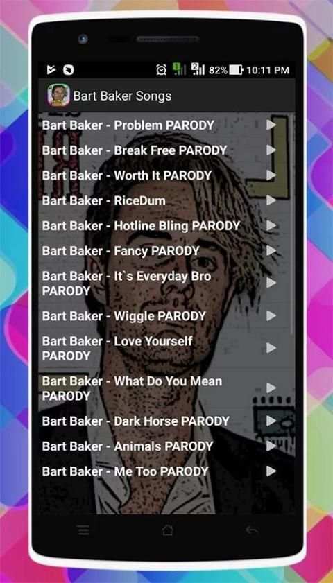 Bart Baker Songs скриншот 2