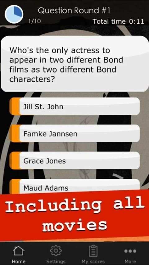 Quiz App for James Bond 007 9 تصوير الشاشة