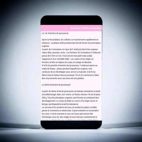 Exercices Femmes Enceintes screenshot 3