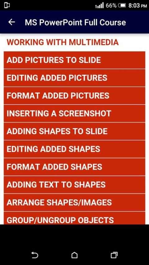 Learn MS PowerPoint Full Course - 15 Days screenshot 5