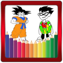 Super Hero Coloring Book иконка