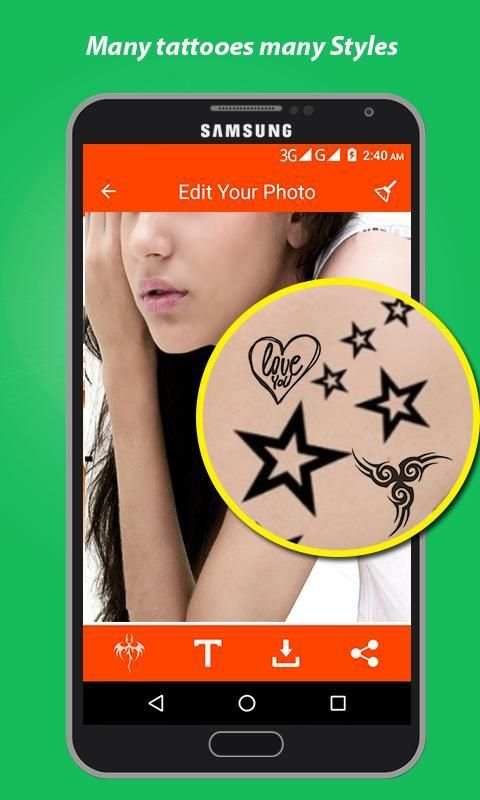 Tattoo Camera скриншот 6