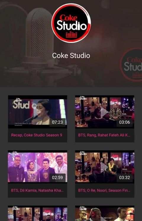 Coke Studio PK скриншот 2