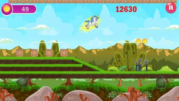 Unicorn Dash Jump скриншот 3