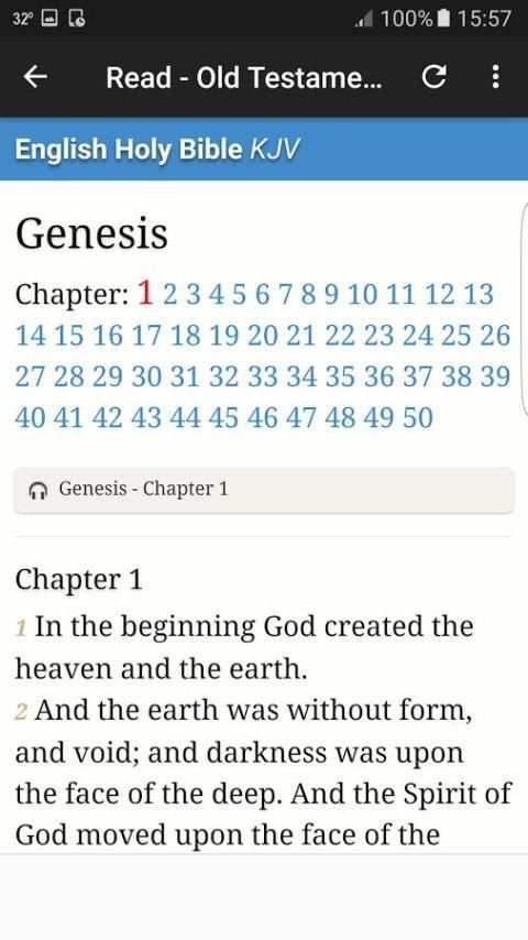 King James Bible Audio screenshot 6