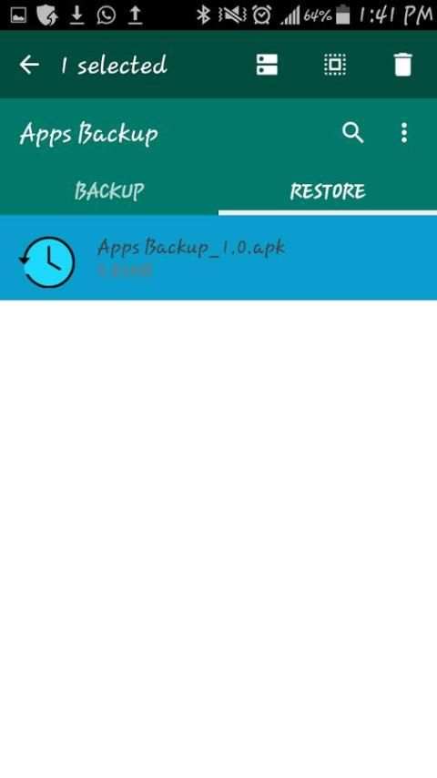 Apps Backup 2 تصوير الشاشة
