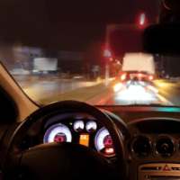 ikon Driving at Night