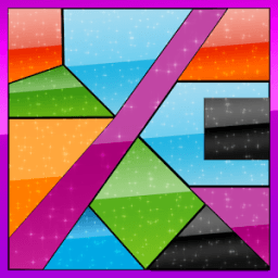 ikon Curved King Tangram : Shape Puzzle Master Game