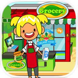 My Pretend Grocery Store - Supermarket Learning