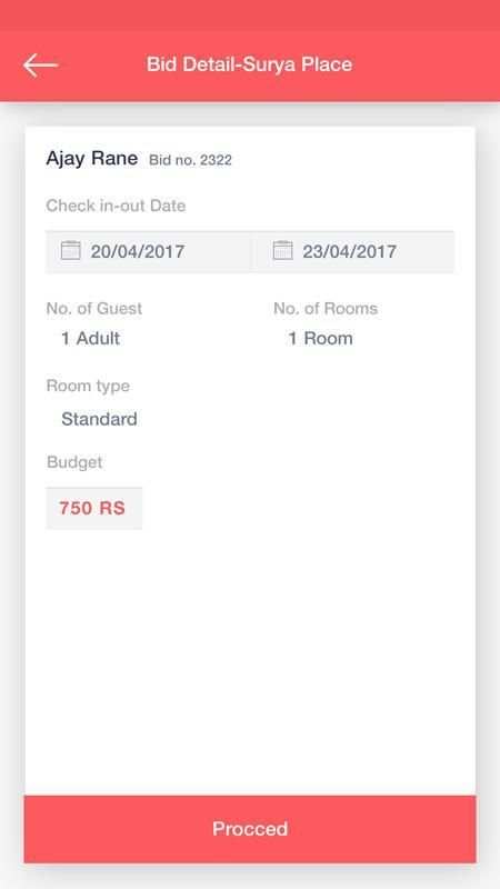 Rooment - Extranet screenshot 2