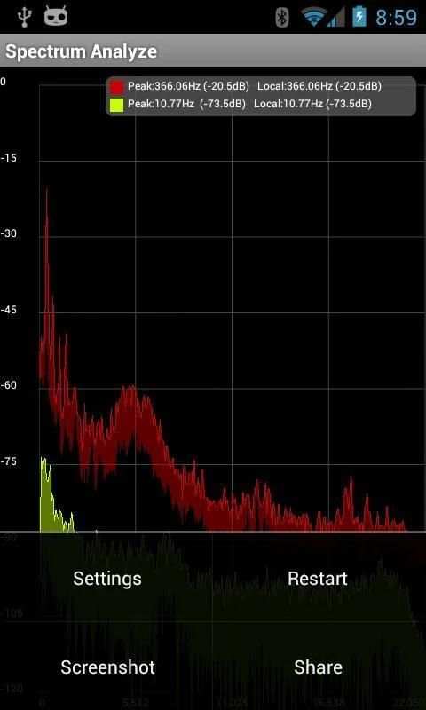 Spectrum Analyzer screenshot 6