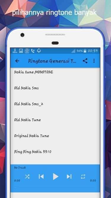 Ringtone Generasi Tua screenshot 4