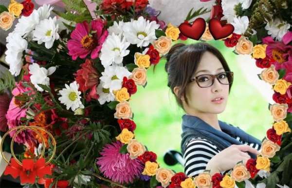 Flower Photo Frame скриншот 2