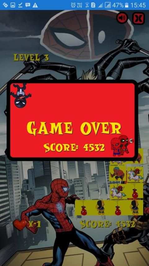 Deadpool and Spiderman Games screenshot 1