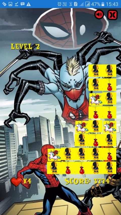 Deadpool and Spiderman Games screenshot 2