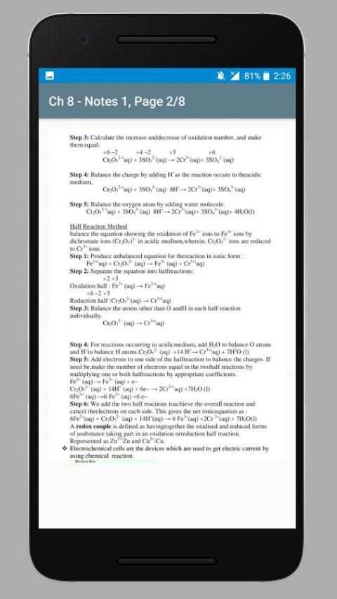 Class 11 Chemistry Notes screenshot 2