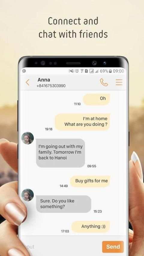 S8+ Messenger - Samsung galaxy S8+ Message screenshot 3