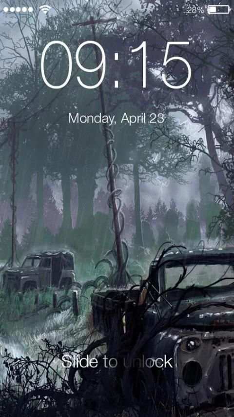 Chernobyl Stalker 4K PIN Lock screenshot 5
