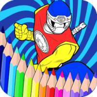 Rangers Colouring Book on 9Apps