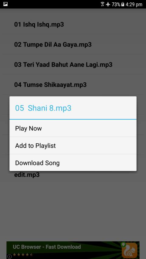 Hindi Songs Mp3 Download screenshot 1