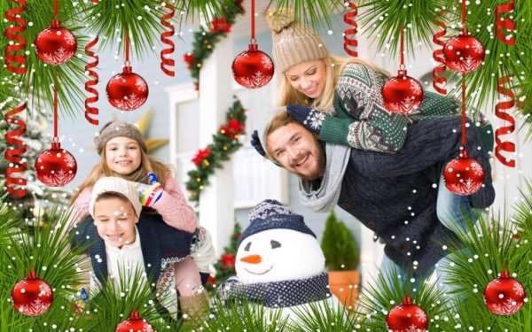 Christmas Frames Photo Editor скриншот 5