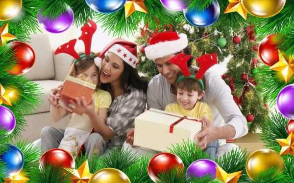 Christmas Frames Photo Editor скриншот 2