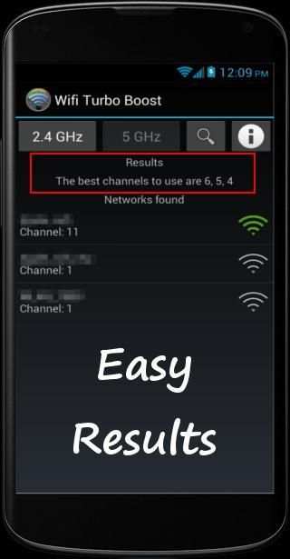 Wifi Analyzer 2 & 5GHz Booster screenshot 2