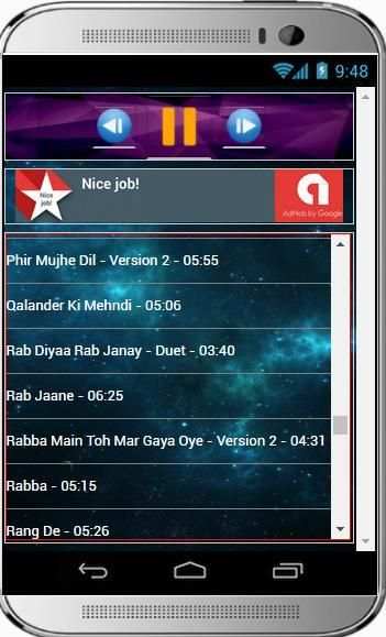 Songs RAHAT FATEH ALI KHAN Complete screenshot 4