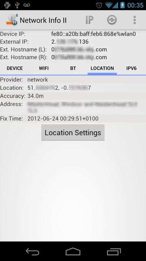 Network Info II screenshot 5